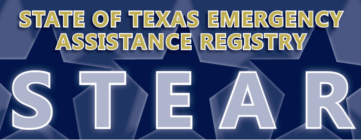 State of Texas Emergency Assistance Registry (STEAR)